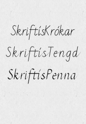 Skriftís - Leturgerð
